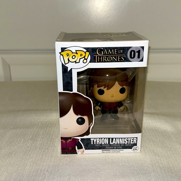Game Of Thrones Funko Pop #01 Tyrion Lannister New In Box Edition 1 - Picture 7 of 7